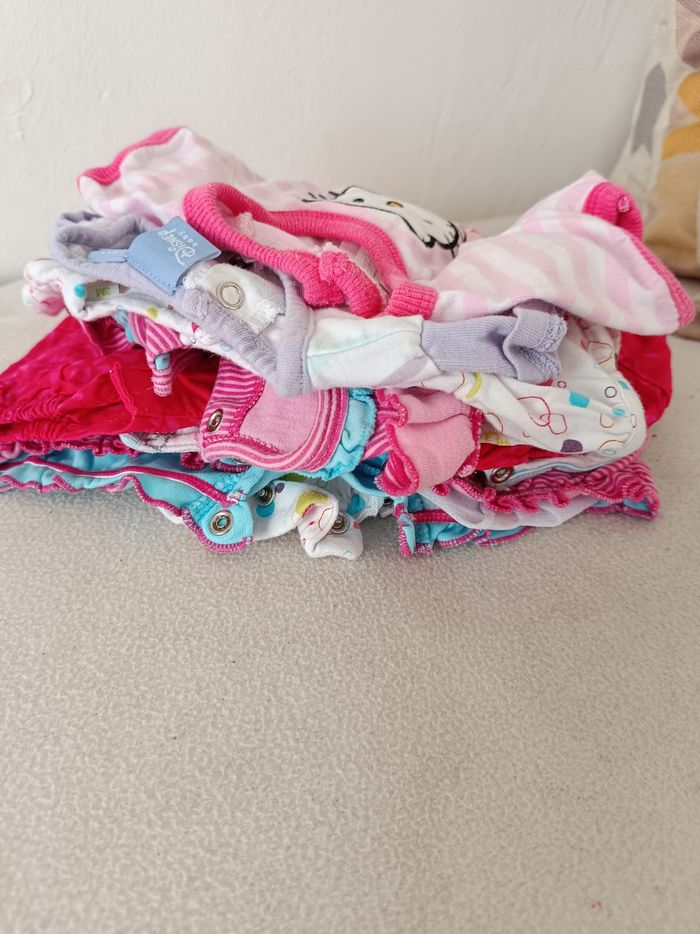 Lot 6 barboteuses 3 mois