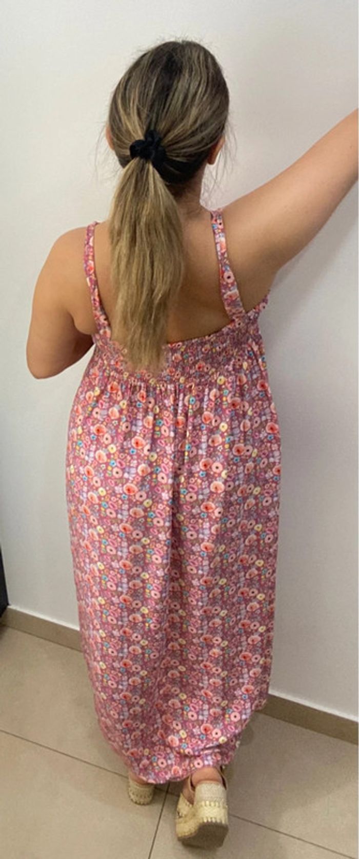 Robe longue fleurie taille 38 - photo numéro 8