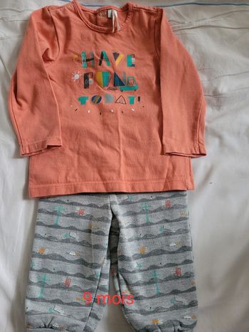 Ensemble bébé garçon 9 mois
