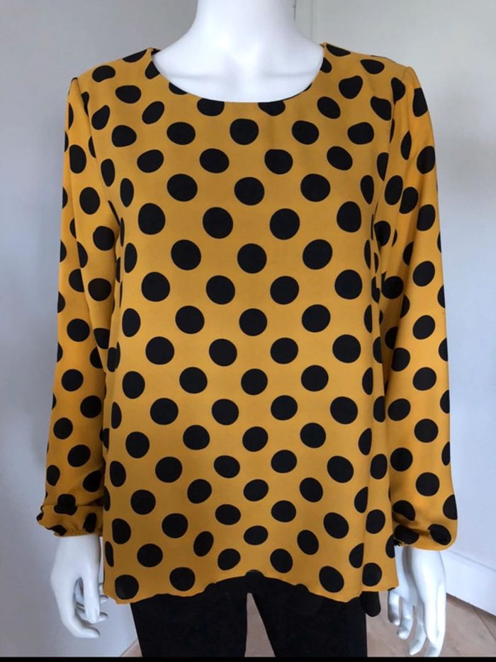 Blouse Inconnu (neuf, moutarde), M / 38 / 10