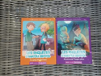Lot de livres d enquêtes Anatole Bristol neufs