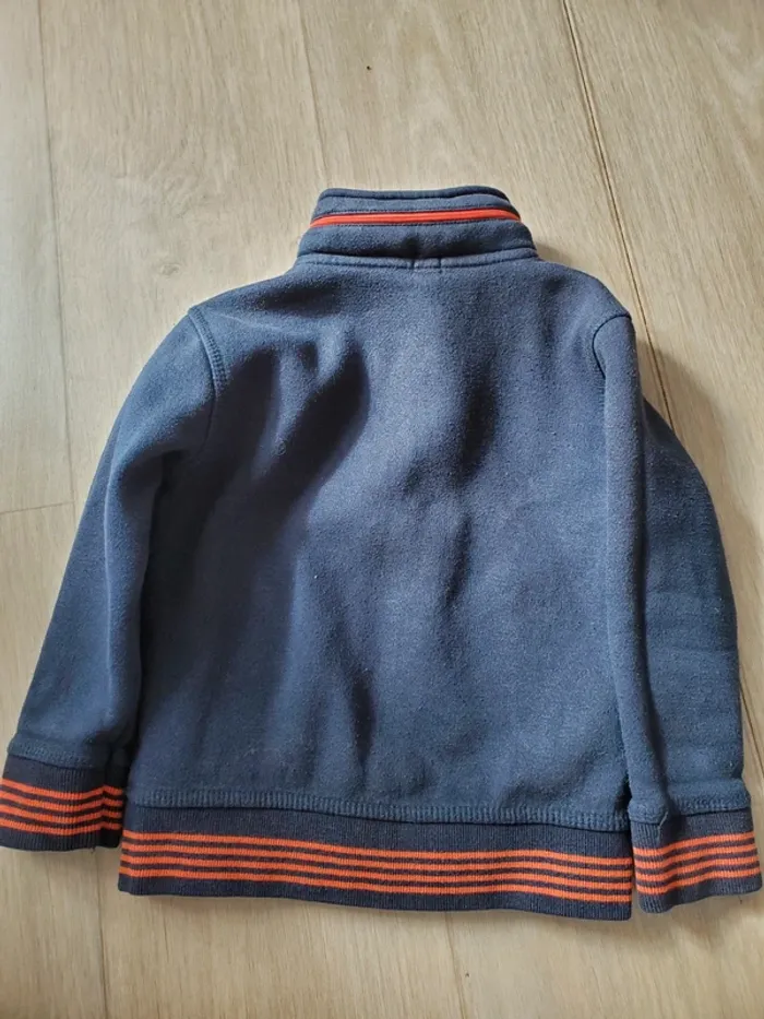 Veste zippée Terre de marins 4 ans - photo numéro 4