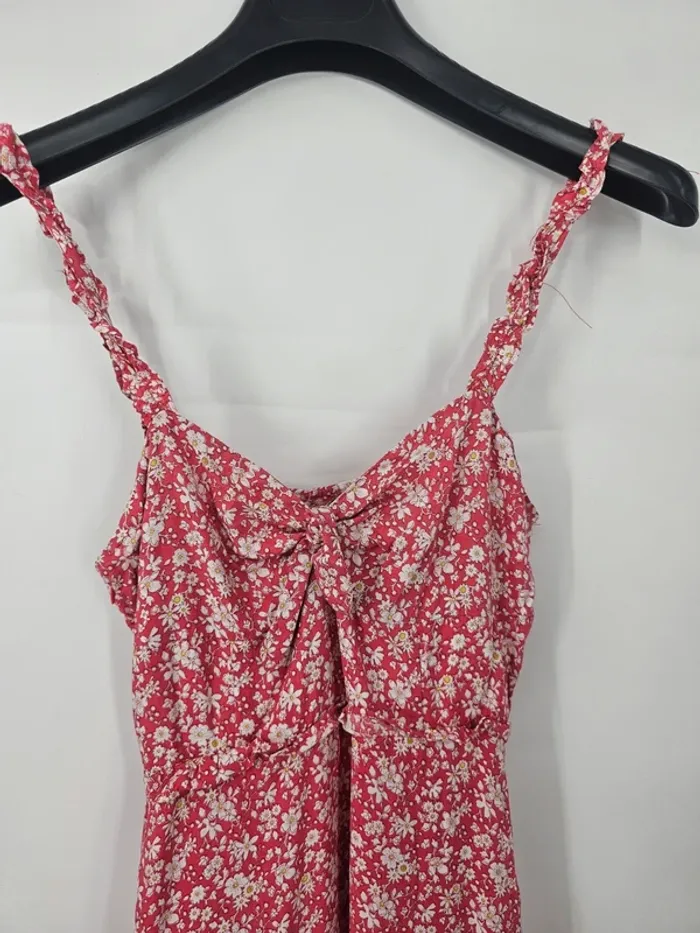 Robe fleurie rose Calie Paris – Taille 36 – Neuve avec étiquette - photo numéro 2