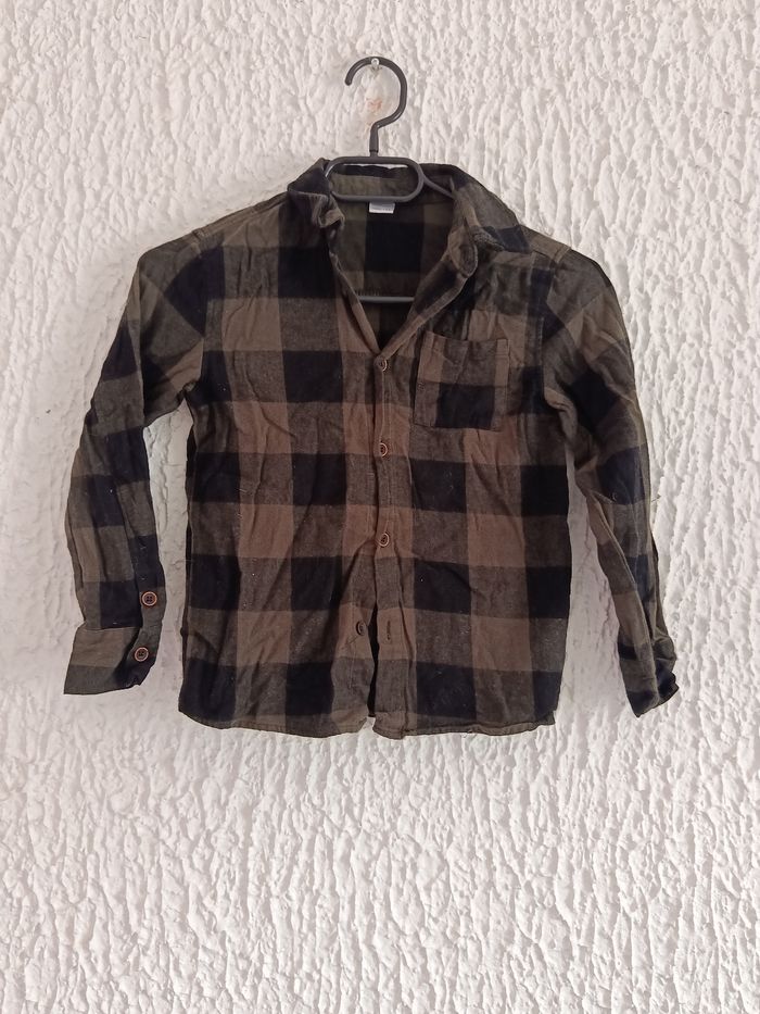 Chemise a carreaux
