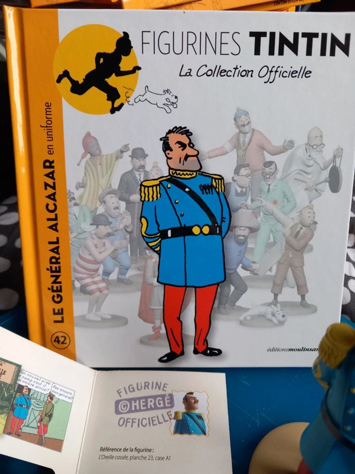 Figurine le général Alcazar en uniforme - photo numéro 4