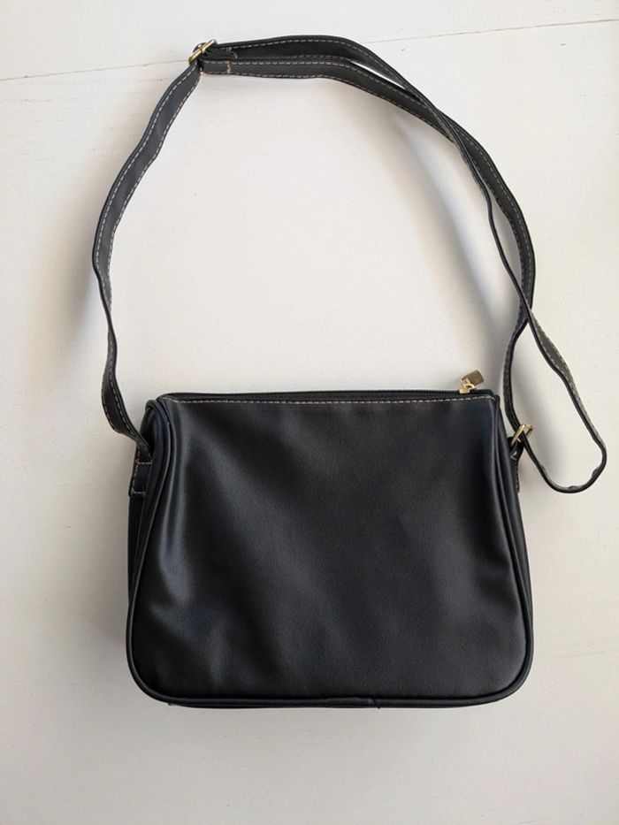 Sac bandoulière noir : Ted lapidus - photo numéro 4