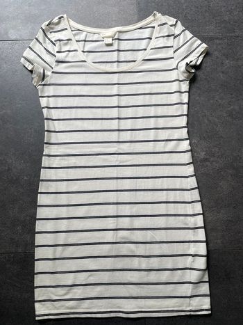 Robe moulante à rayures M H&M