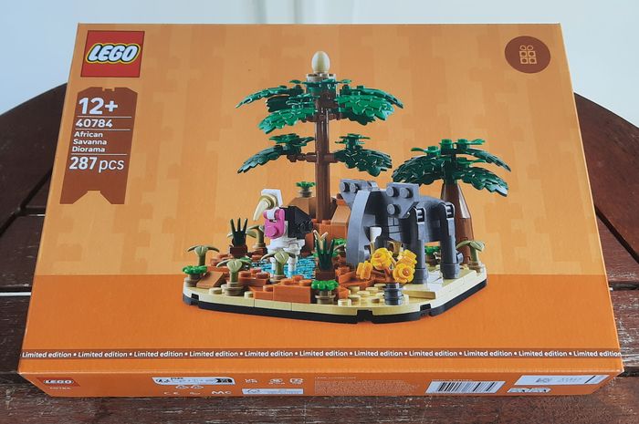 Neuf - LEGO 40784 Diorama de la savane africaine