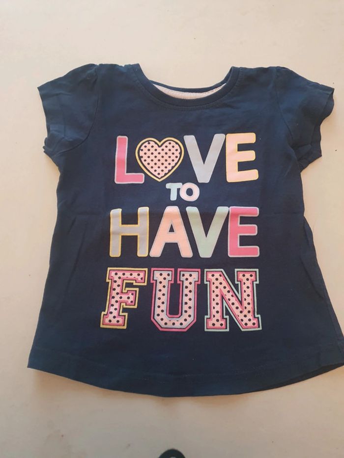 Lot de 2 t shirt young fashion 3 ans - photo numéro 2
