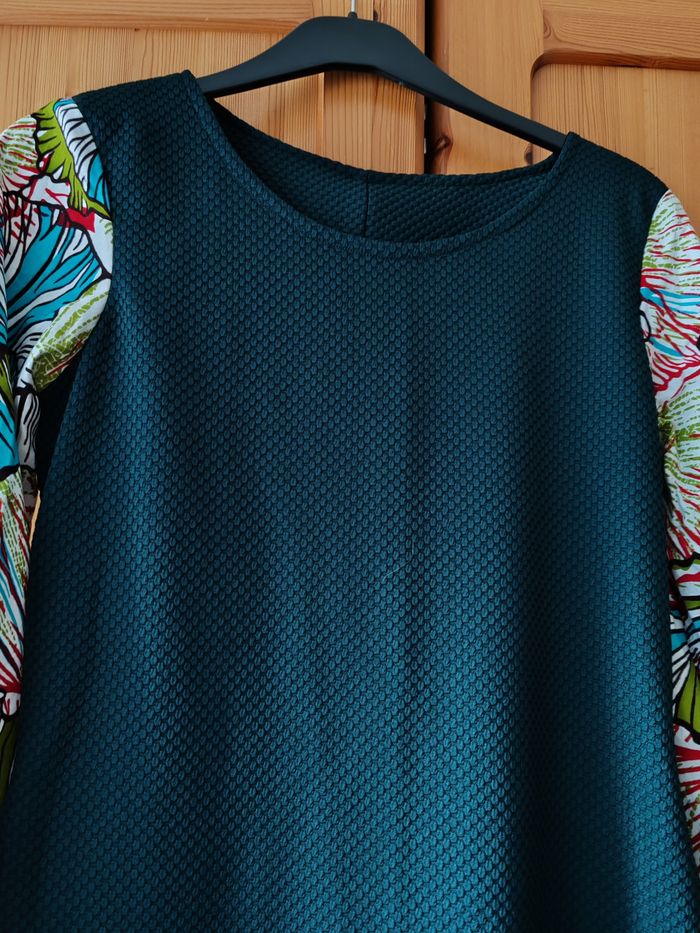 Robe bi matière - photo numéro 4