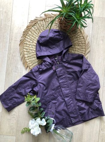 Veste imperméable violet Quechua