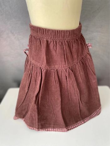 Jupe fille marron