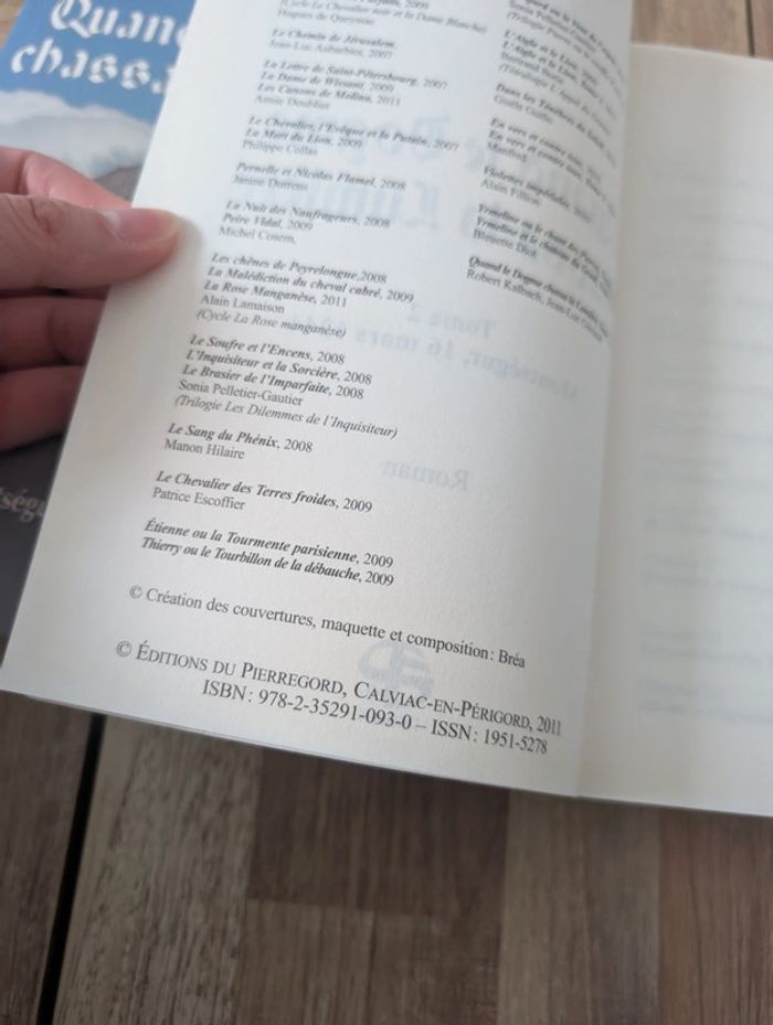 Lot livres Quand le Dogme chassa la Lumière - photo numéro 5