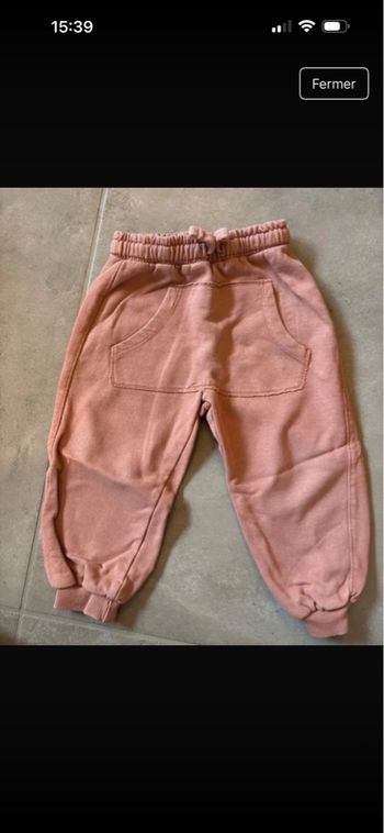 Bas de training taille 92