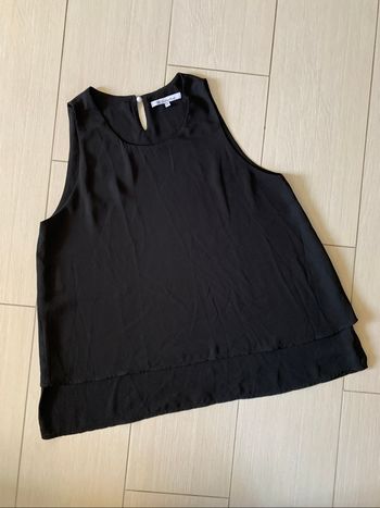 U collection blouse noire 38