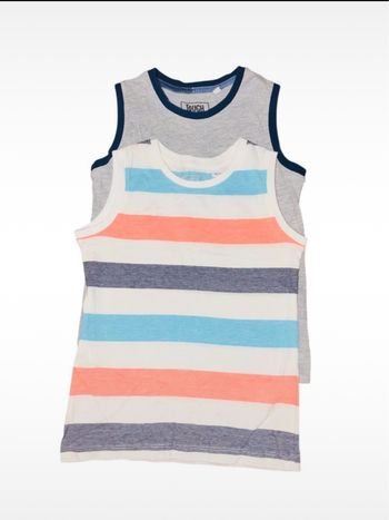 Lot 2 débardeur 7 ans