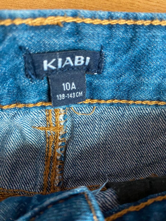 Jupe Kiabi en jean taille 10 ans - photo numéro 3