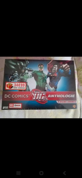 Dvd dc comics