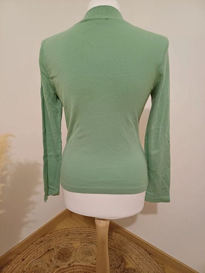 Pull léger vert clair Xanaka taille S 36 - photo numéro 6