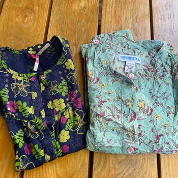 Lot 2 petits hauts  5 ans