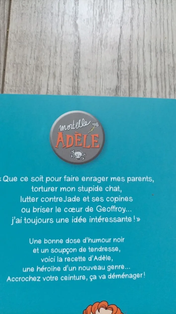 Livre "mortelle Adèle" tome 1 neuf - photo numéro 2