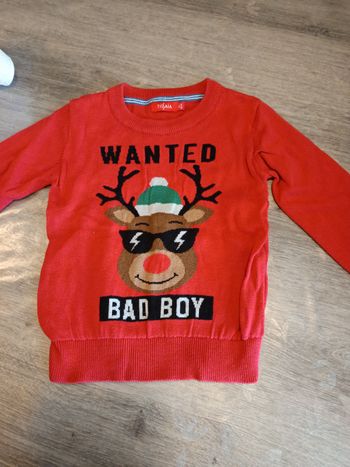 Pull de Noël 3 ans garçon 
