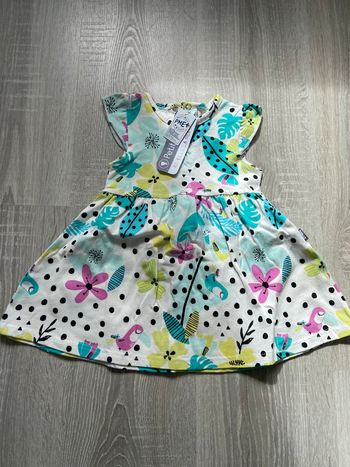Robe petit beguin neuf etiquette 12 mois 80 cm
