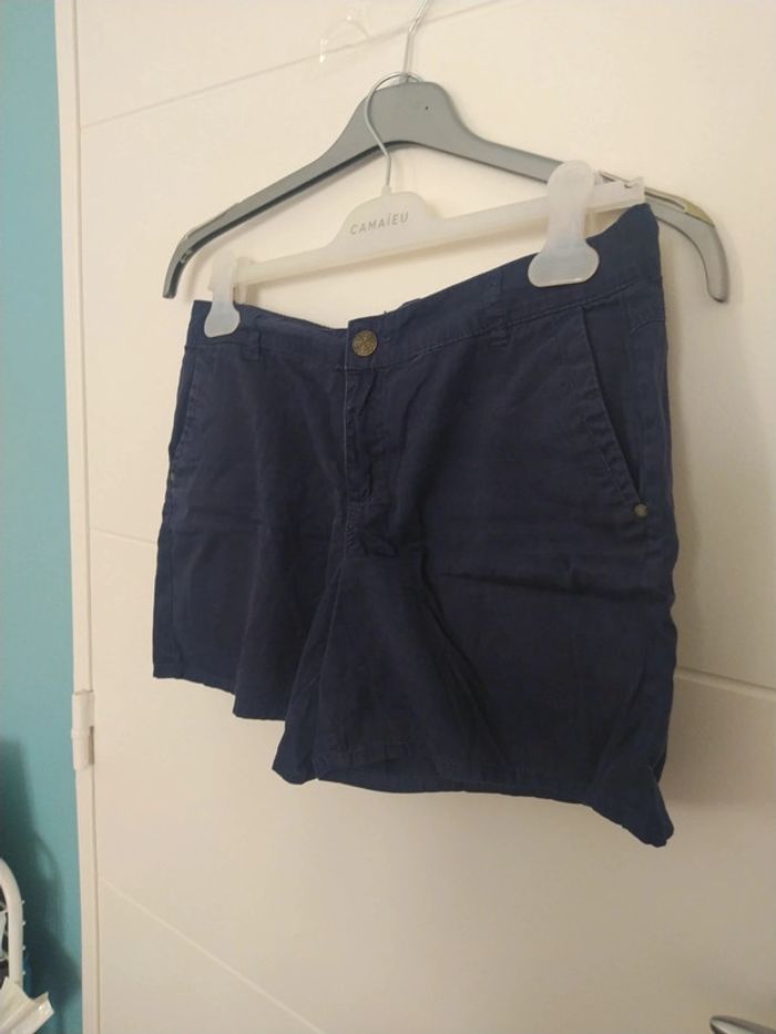 Short bleu marine - photo numéro 5