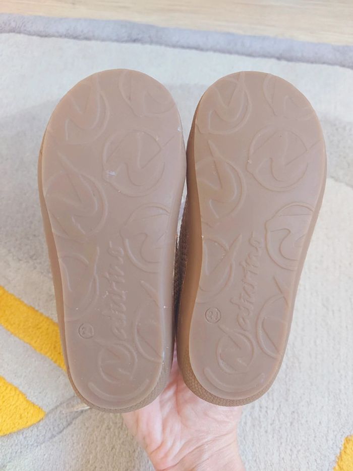 Chaussures cuir Naturino dorées 24 - photo numéro 5