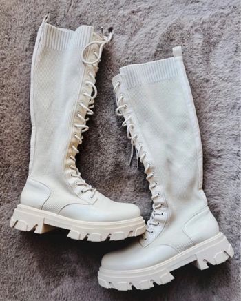 Cuissarde beige femme -boutique bohème taille 38