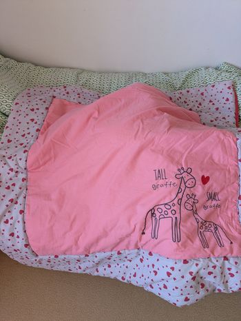 Tapis couverture bébé thème girafe
