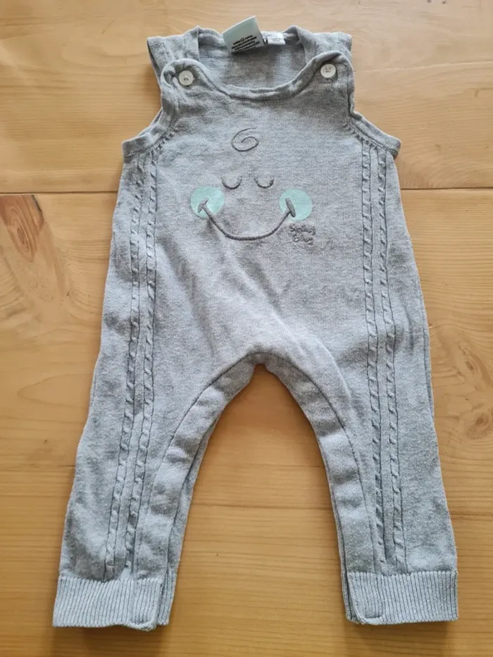 Salopette smiley 3 mois