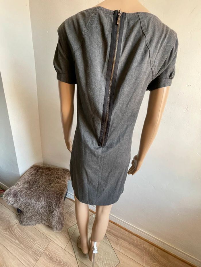 Jolie robe grise Zara - photo numéro 6