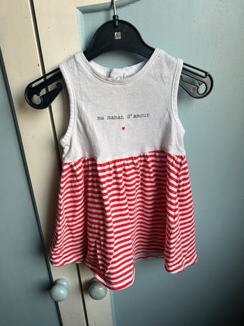 Petite robe été kiabi , 6 mois