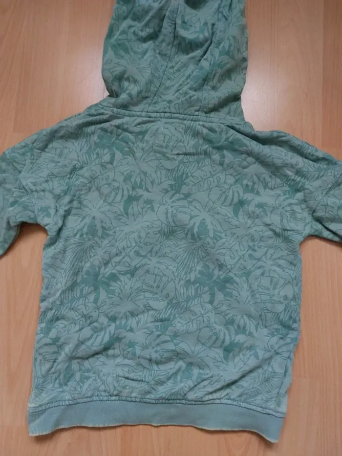 Sweat fin capuche effet used - photo numéro 7