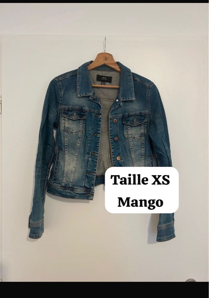 Veste en jean - marque Mango - taille XS