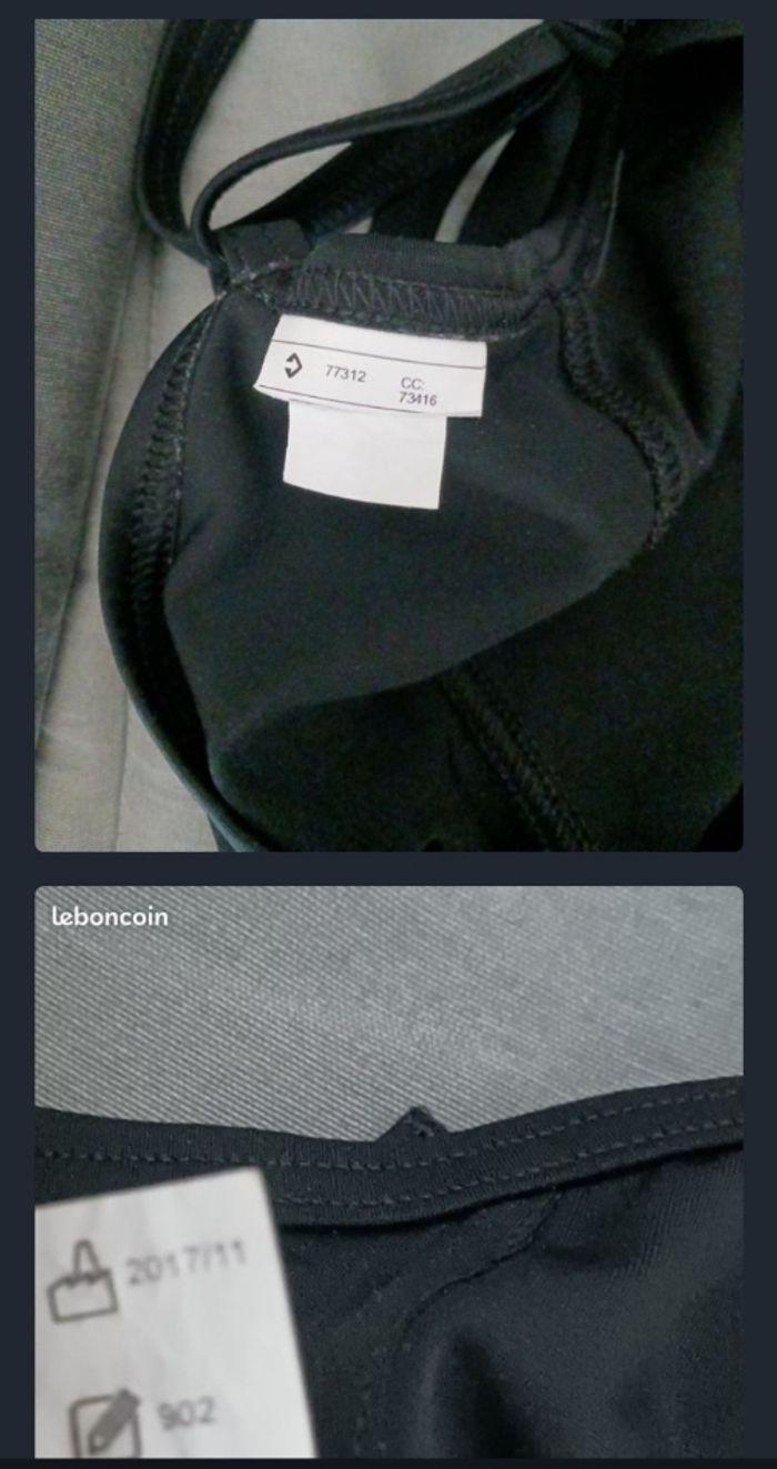 Maillot de bain, une pièce, bretelles ajustables - photo numéro 3