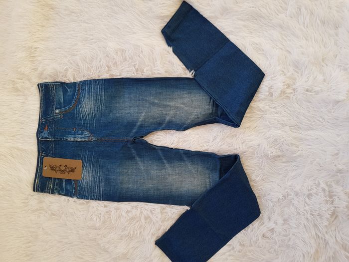 Legging bleu molletonné taille haute Taille S/M Neuf