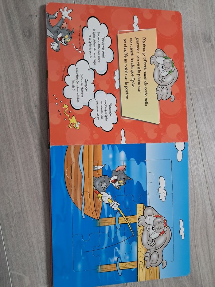 Livre puzzle Tom et Jerry - photo numéro 6