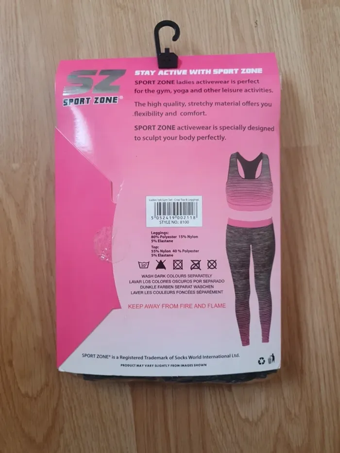 Tenu de sport fitness de marque sport zone - photo numéro 6