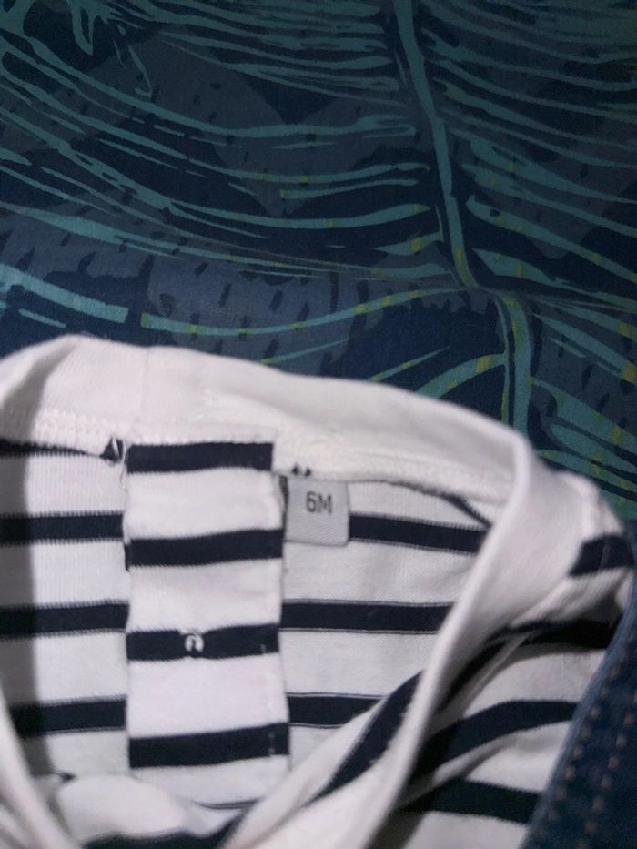 Ensemble salopette et t shirt 6 mois - photo numéro 4