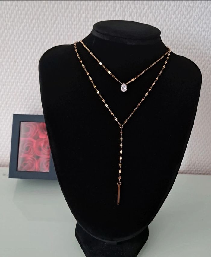 Collier y acier inoxydable - photo numéro 2