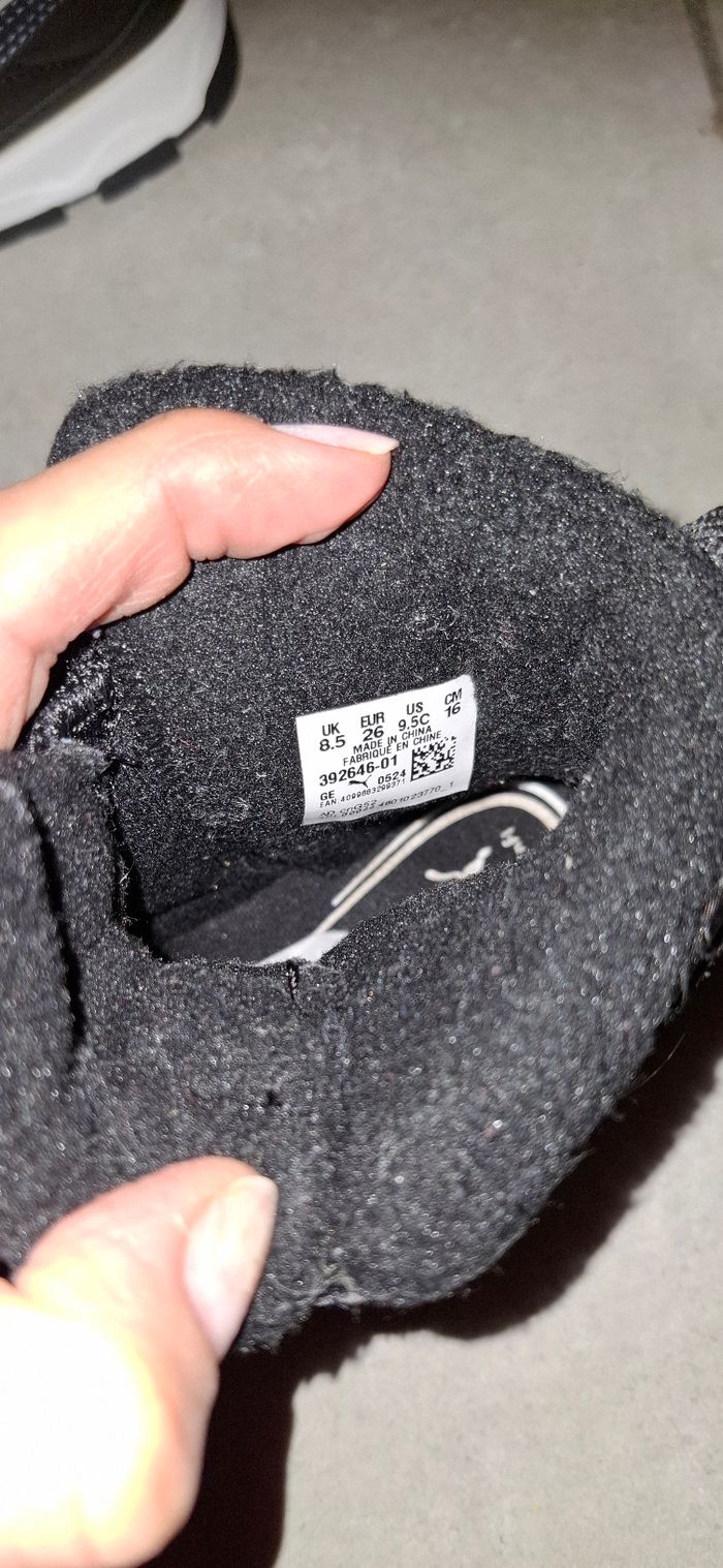 Baskets boots de ski puma taille 26 - photo numéro 3