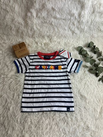 T-shirt Capitaine Vendée Globe taille 3 ans