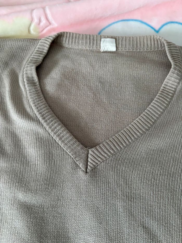 Pull marron - photo numéro 4