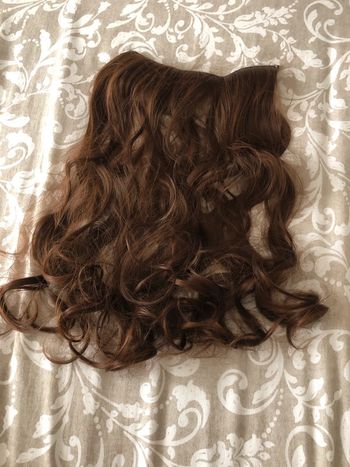 Extensions de cheveux avec élastique
