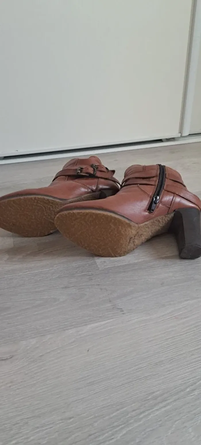 Bottines camel 38 - photo numéro 6