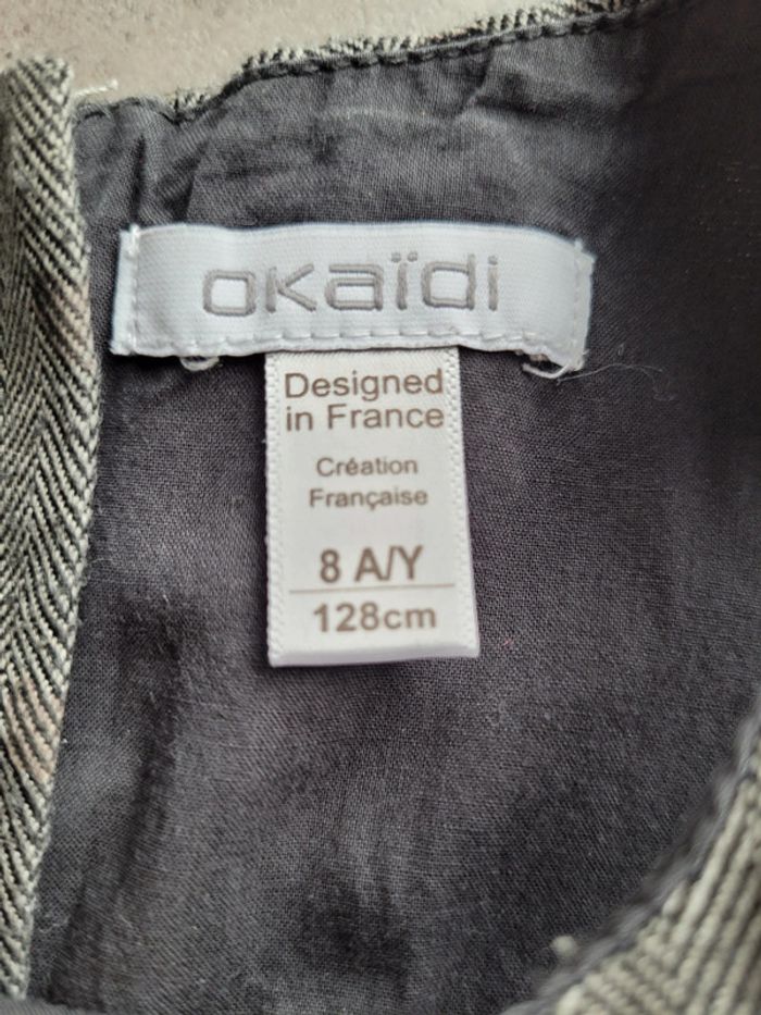 Robe grise motifs cœurs noirs - photo numéro 4