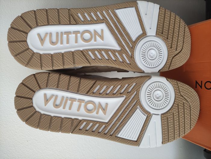 Baskets Trainer beige - photo numéro 9