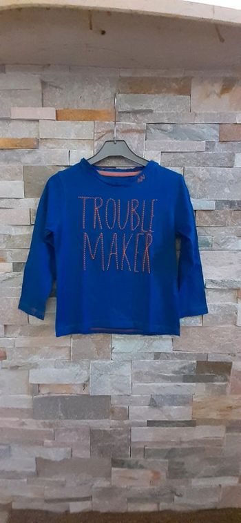 Pull fin haut tee shirt manches longues Galeries Lafayettes T 3 ans 98 cm